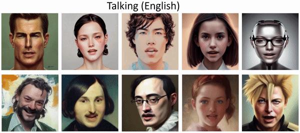 SadTalker 官方演示:一张照片加音频生成的说话视频